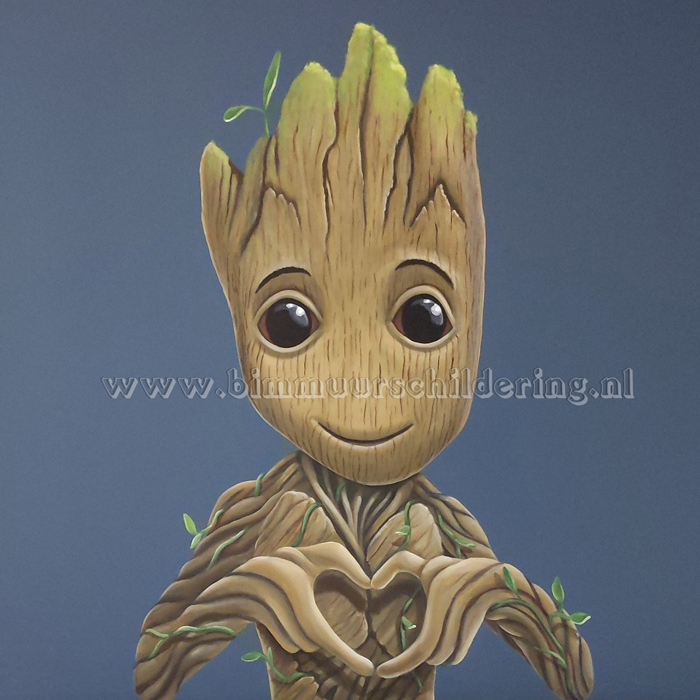 Groot op muur Groot op muur