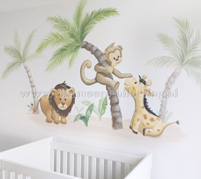 rustige babykamer muurschildering dieren rustige babykamer muurschildering dieren