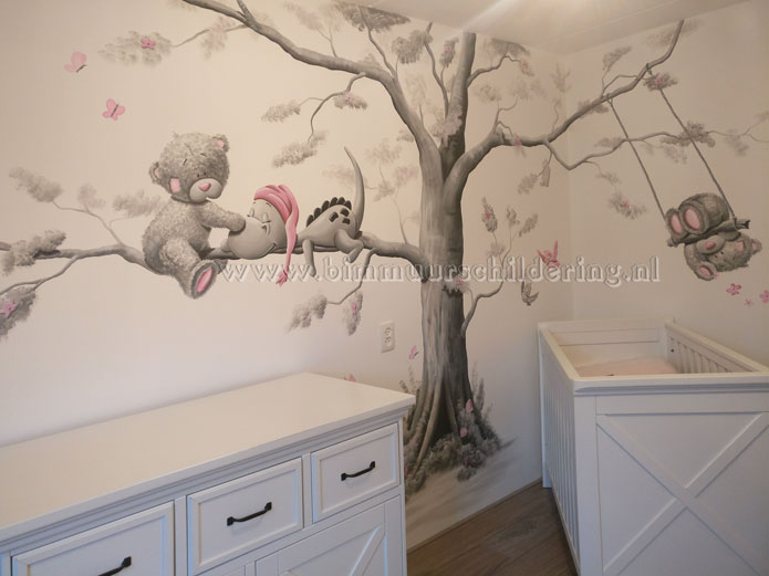 babykamer muurschildering babykamer muurschildering