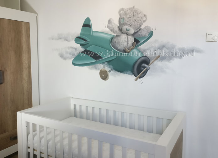 vliegtuig babykamer me to you