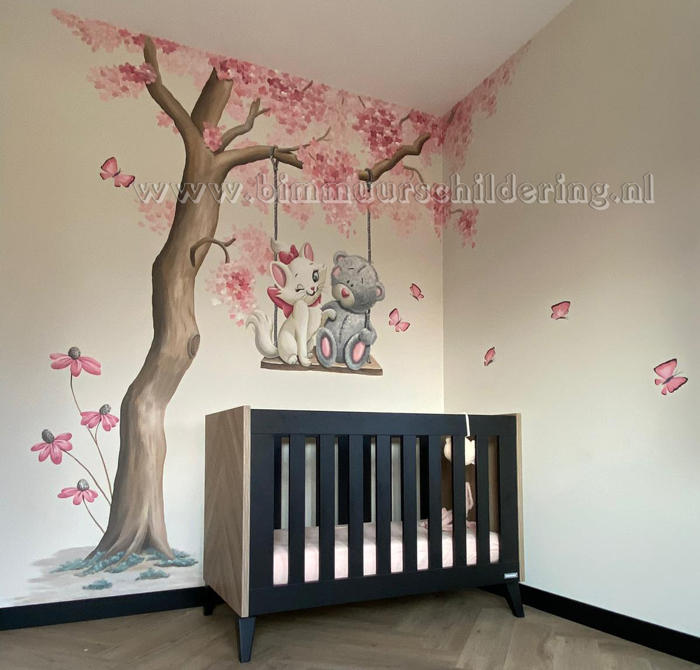bloesemboom muurschildering marie bloesemboom muurschildering marie