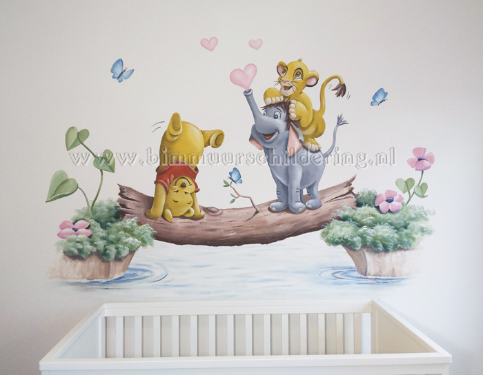 muurschildering disney muurschildering disney