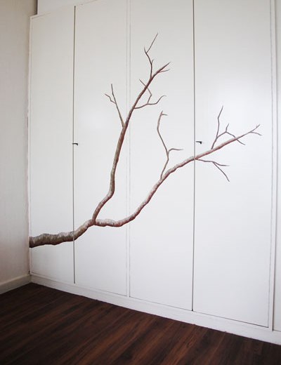 boomtak muurschildering boomtak-muurschildering