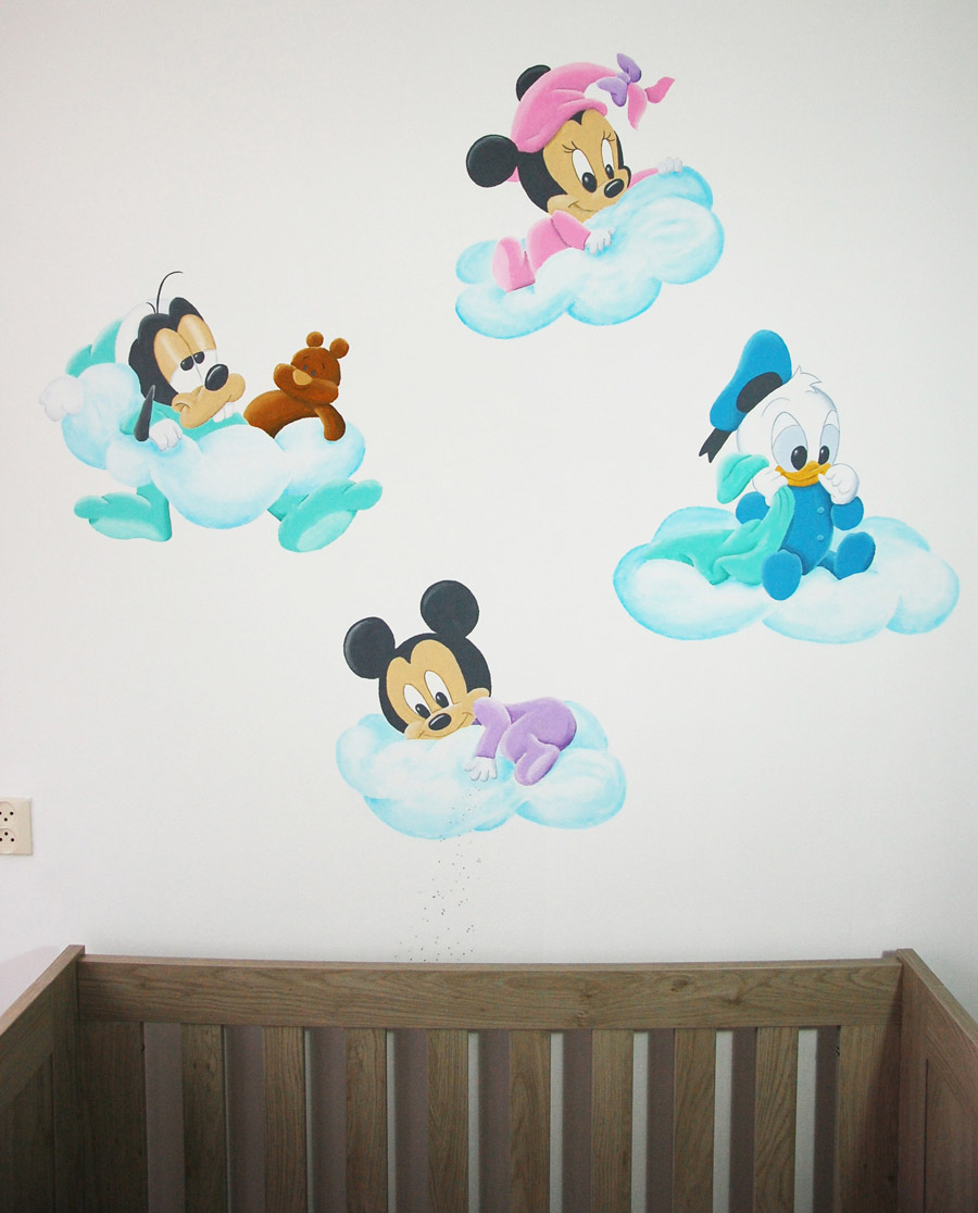 baby-disney-muurschildering-groot