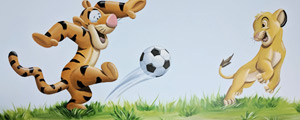 tijgertje simba voetbal