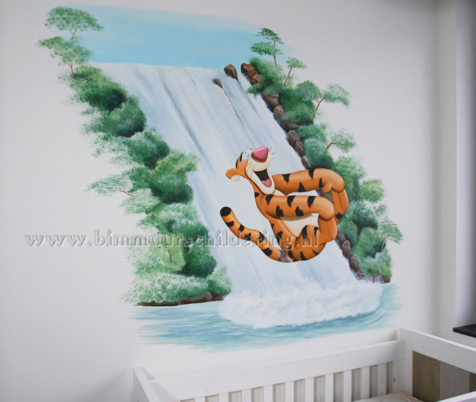 tijgertje wanddecoratie