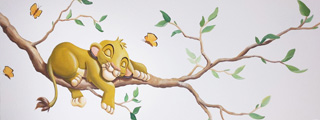 simba muurschilderingen simba muurschilderingen