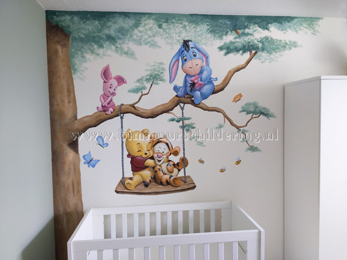 structuur muurschildering winnie structuur muurschildering winnie